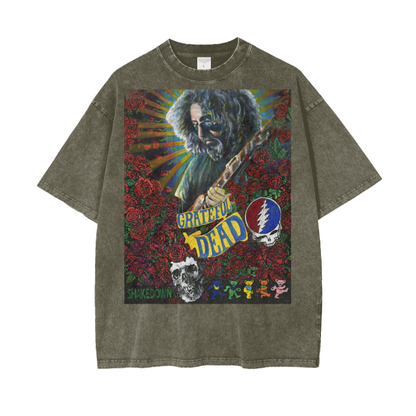 Grateful Dead Acid Wash Oversize T-Shirt